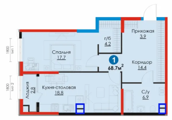 3-комн