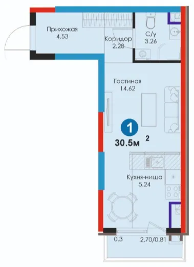 1-комн