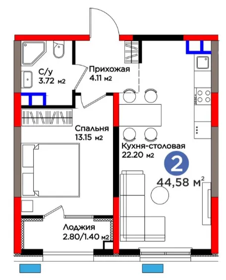 2-комн