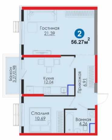 2-комн