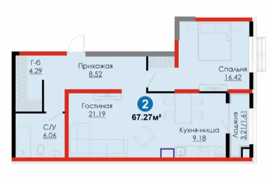 2-комн
