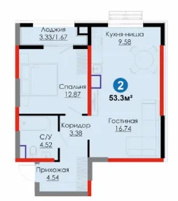 2-комн
