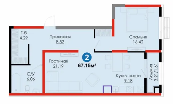 2-комн