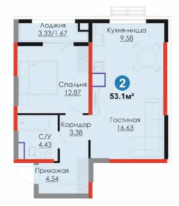 2-комн