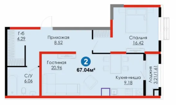 2-комн