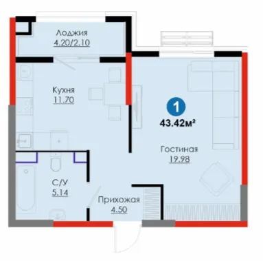 1-комн