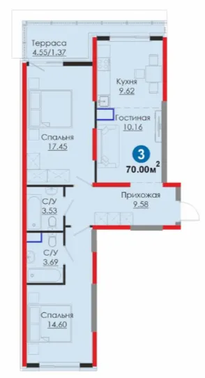 3-комн