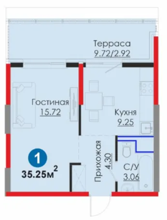1-комн