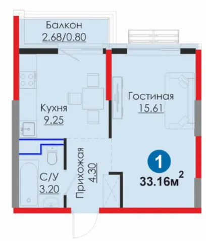 1-комн