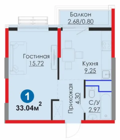 1-комн