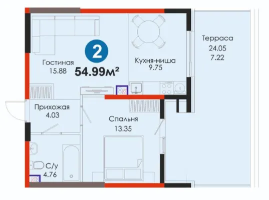 2-комн