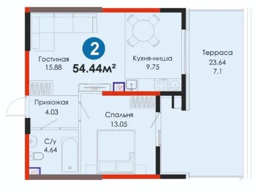 2-комн