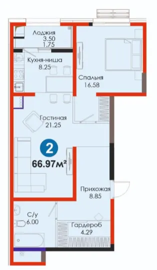 2-комн