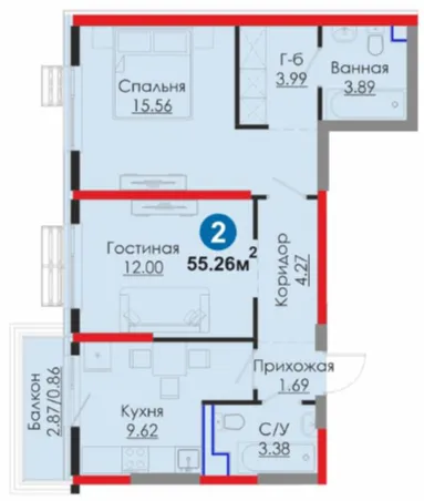 2-комн