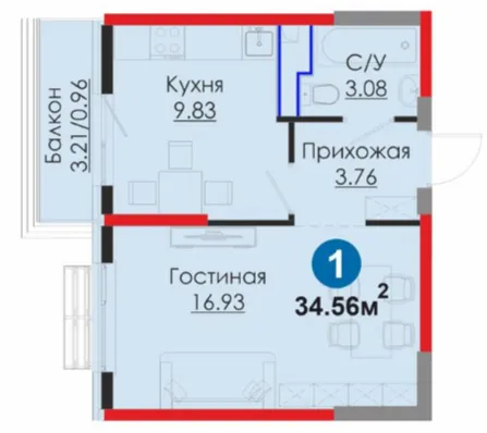 1-комн
