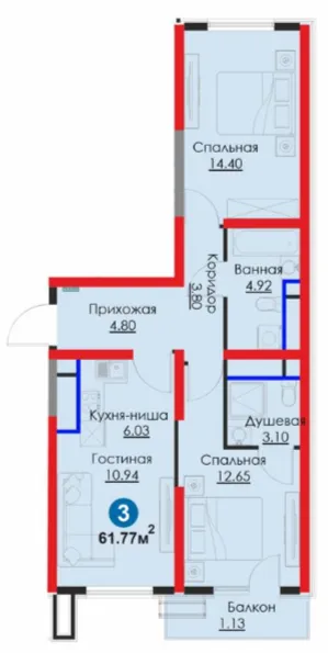 3-комн
