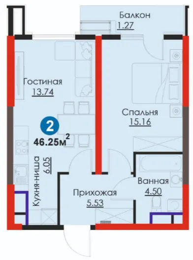2-комн