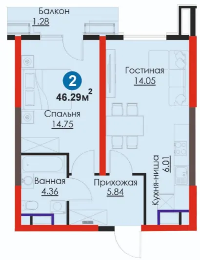 2-комн