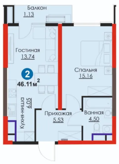 2-комн
