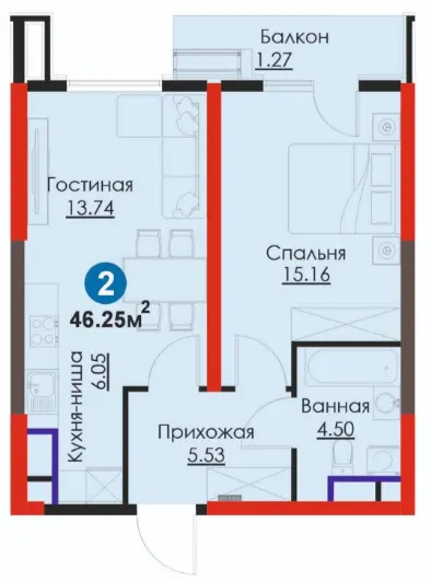 2-комн