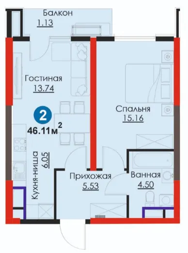 2-комн