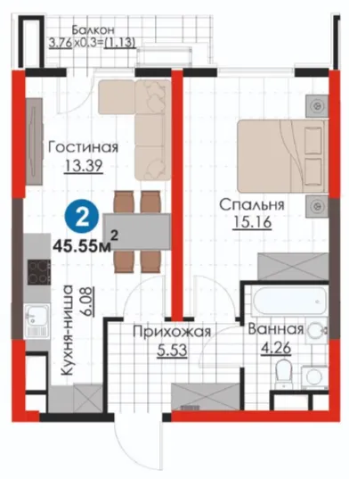 2-комн
