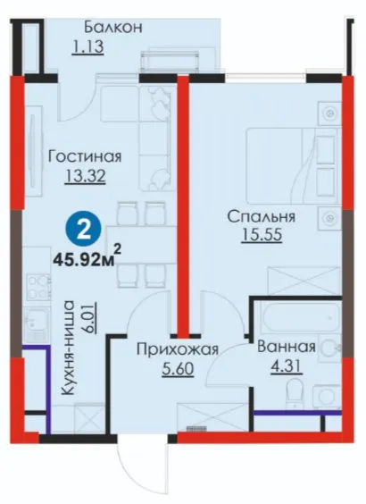 2-комн