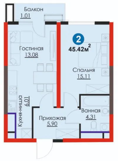 2-комн