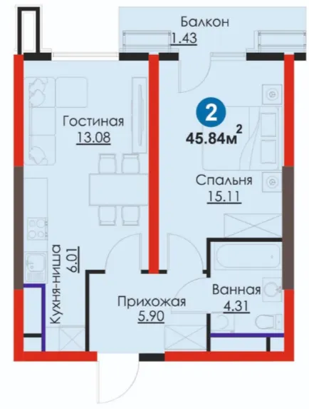 2-комн