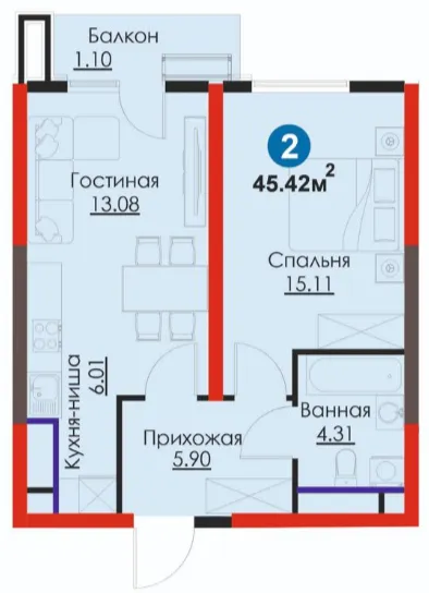 2-комн