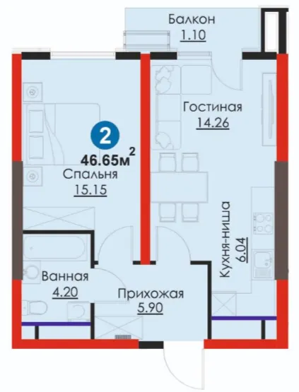 2-комн