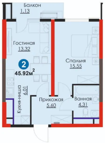 2-комн
