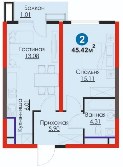2-комн