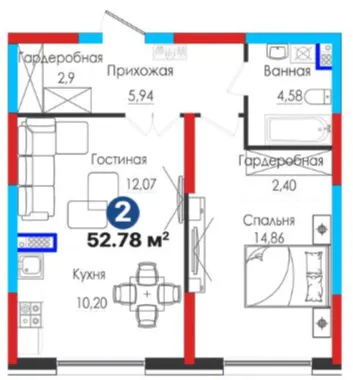 2-комн