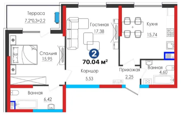 2-комн