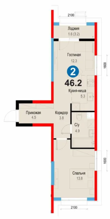 2-комн