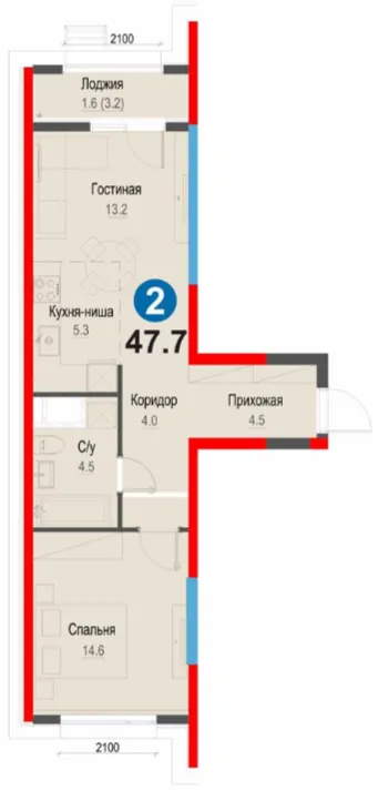 2-комн
