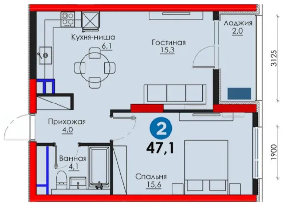 2-комн