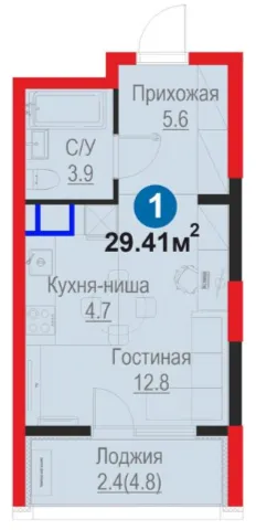 1-комн