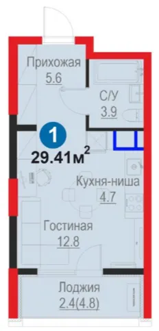 1-комн