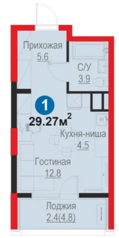 1-комн