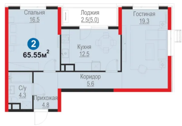 2-комн