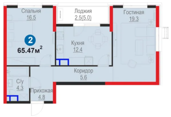 2-комн