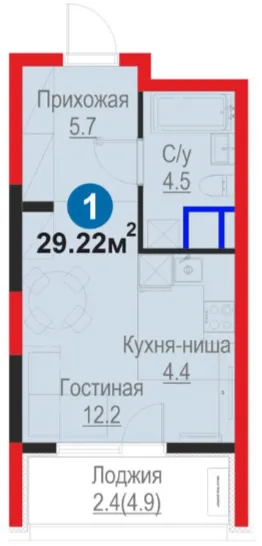 1-комн