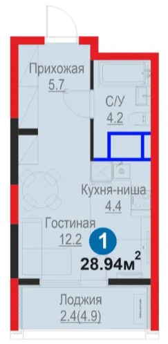 1-комн