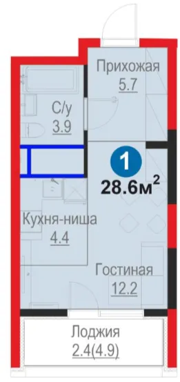 1-комн