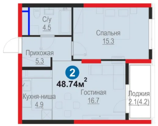 2-комн