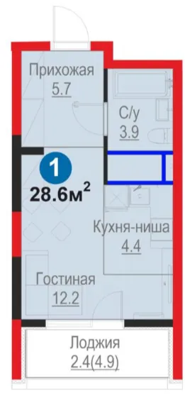 1-комн