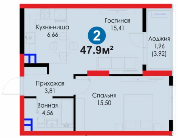 2-комн