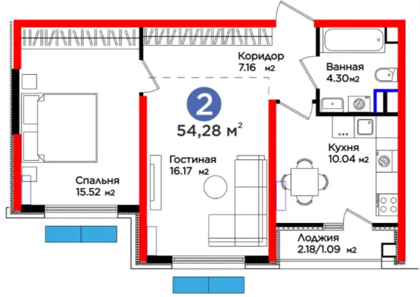 2-комн